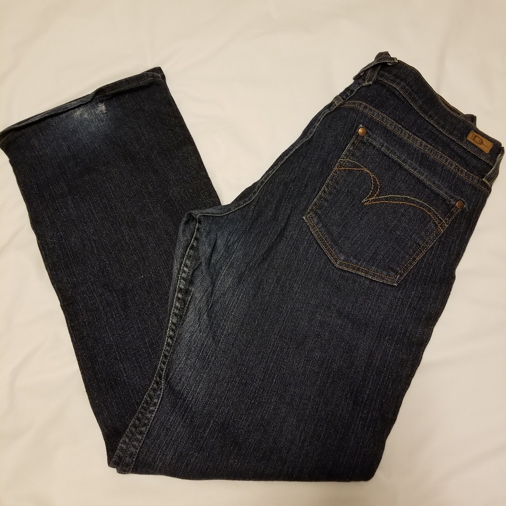 DKNY Bootcut Dark Wash Mid Rise Jeans (167)